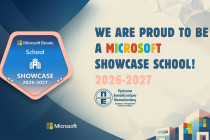 Διακριθήκαμε ξανά ως Microsoft Elevate Showcase School για το 2026–2027!