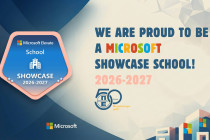 Διακριθήκαμε ξανά ως Microsoft Elevate Showcase School για το 2026–2027!