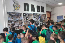 Στο γήπεδο μπάσκετ της ΚΑΕ ΠΑΟΚ