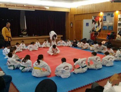 Προπόνηση τμήματος Tae Kwon Do - Ενημέρωση γονέων