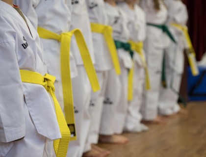 Εξετάσεις έγχρωμων ζωνών TAE KWON DO