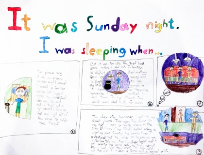 &quot;It was Sunday night. I was sleeping when...&quot;