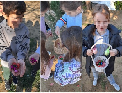 Easter egg hunt στο μάθημα των Αγγλικών