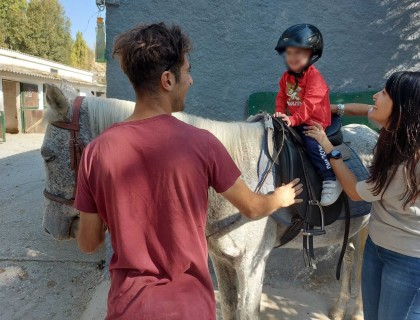 Tα μικρά μας στον Ιππικό Όμιλο Βορείου Ελλάδος