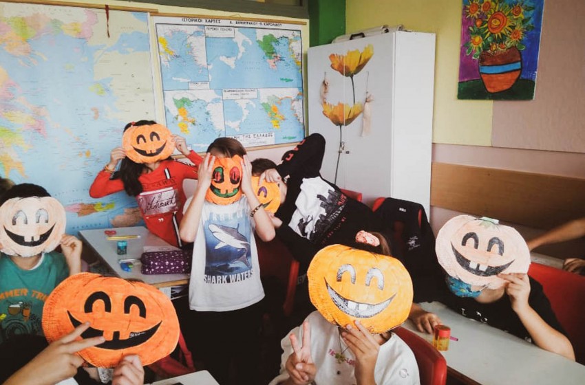 Γιορτάσαμε το Halloween σε όλες τις τάξεις του Σχολείου μας