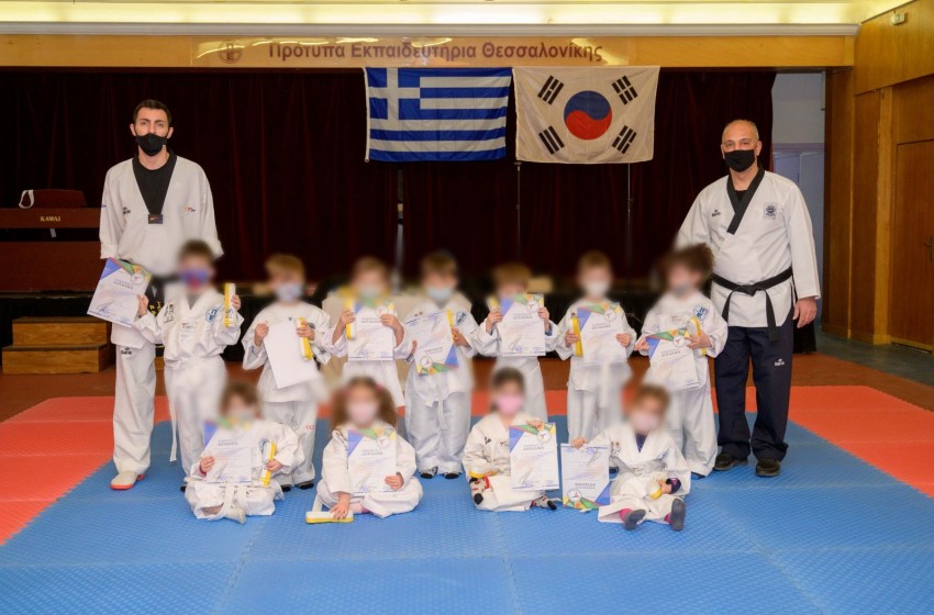 Εξετάσεις Tae Kwon Do στο Νηπιαγωγείο μας&#33;