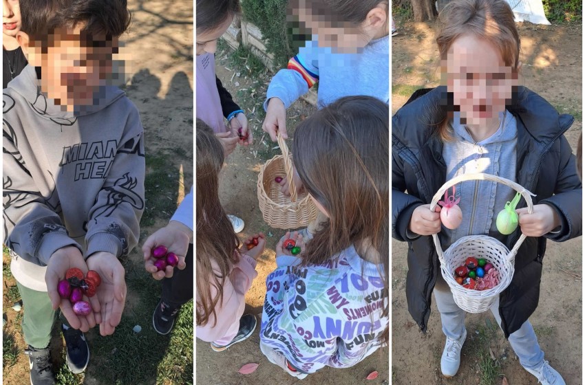 Easter egg hunt στο μάθημα των Αγγλικών