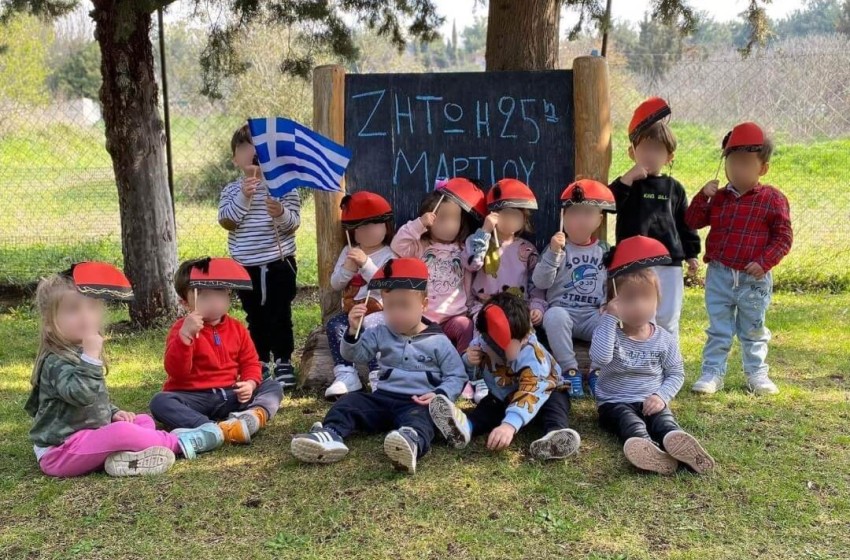 Ο μικρός τσολιάς του Παιδικού Σταθμού μας